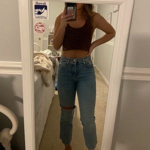 Top shop straight leg jeans